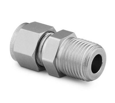 Hoke Gyrolok 3CM4316 3/16  Tube : OD Compression x 1/4 Male : NPT Male Connector 316 Stainless 